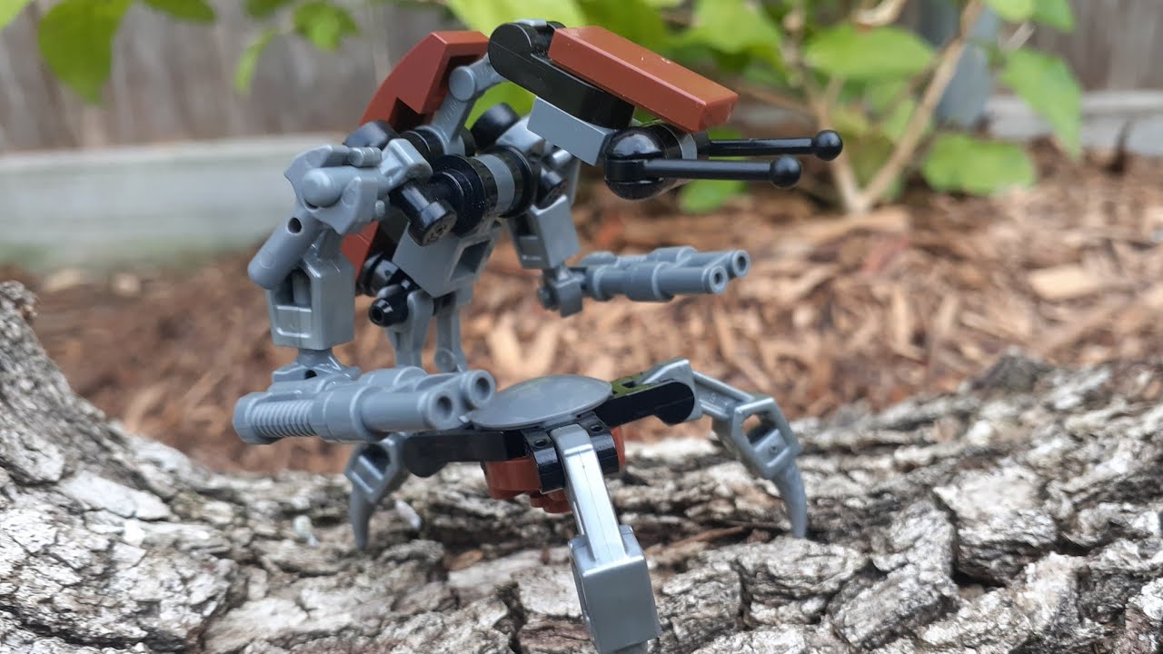 LEGO Droideka Tutorial | (Updated)