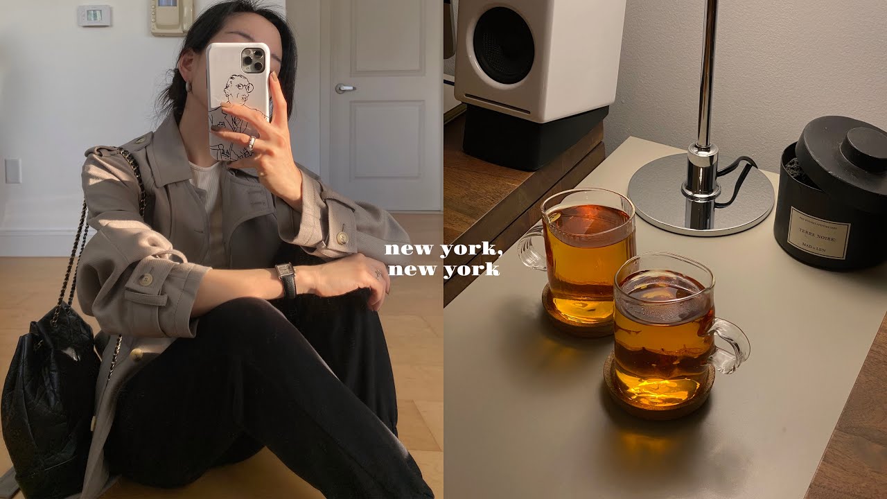 New York vlog 🗽뉴욕 브이로그 | 느낌좋은 편집샵 | 크림소스 홍합찜 만들기 | 커피,음악, 그리고 춤 | [Eng sub]