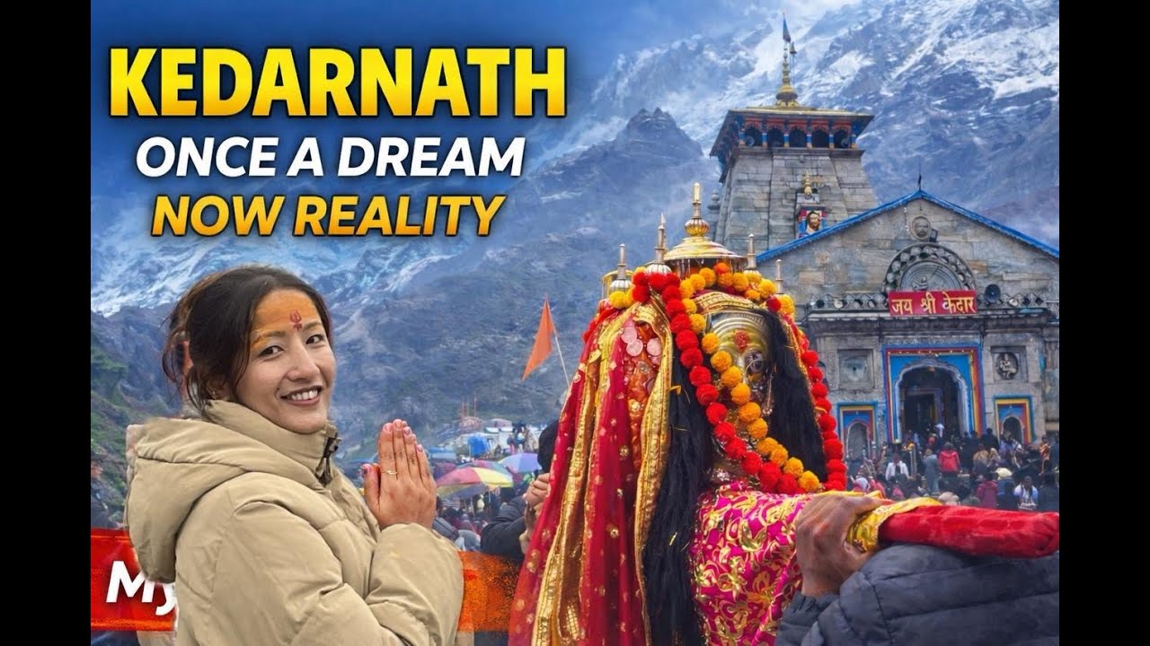 Finally my dream place - केदारनाथ धाम 🥹🙏🏻||Couldn’t hold my tears😭🤩