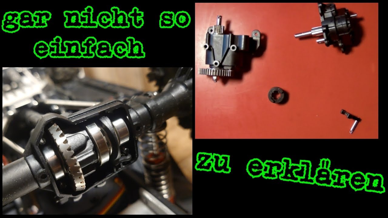 2-Gang-Getriebe & Diff-Sperre des TRX4 RC Crawler einfach erklärt