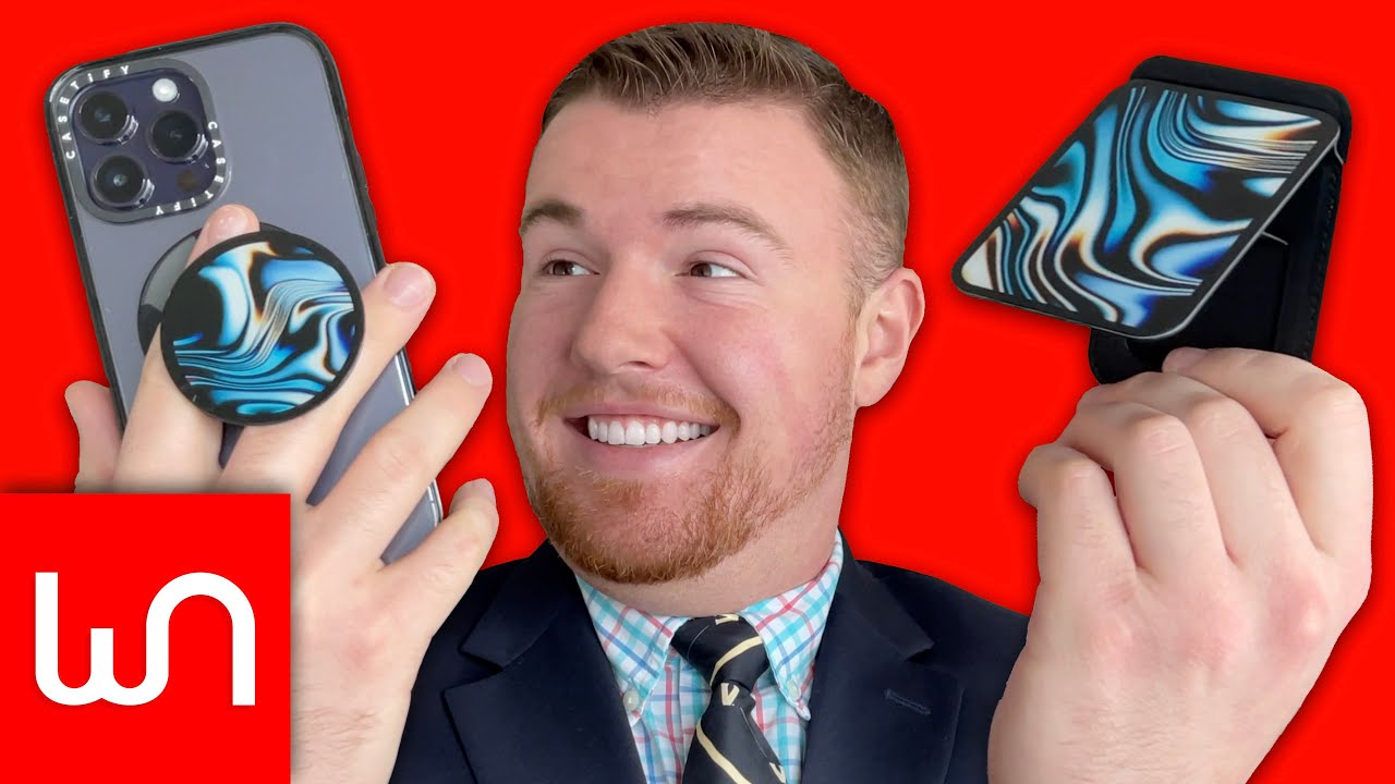 Casetify MagSafe Snappy Cardholder and Grip Stand Unboxing!