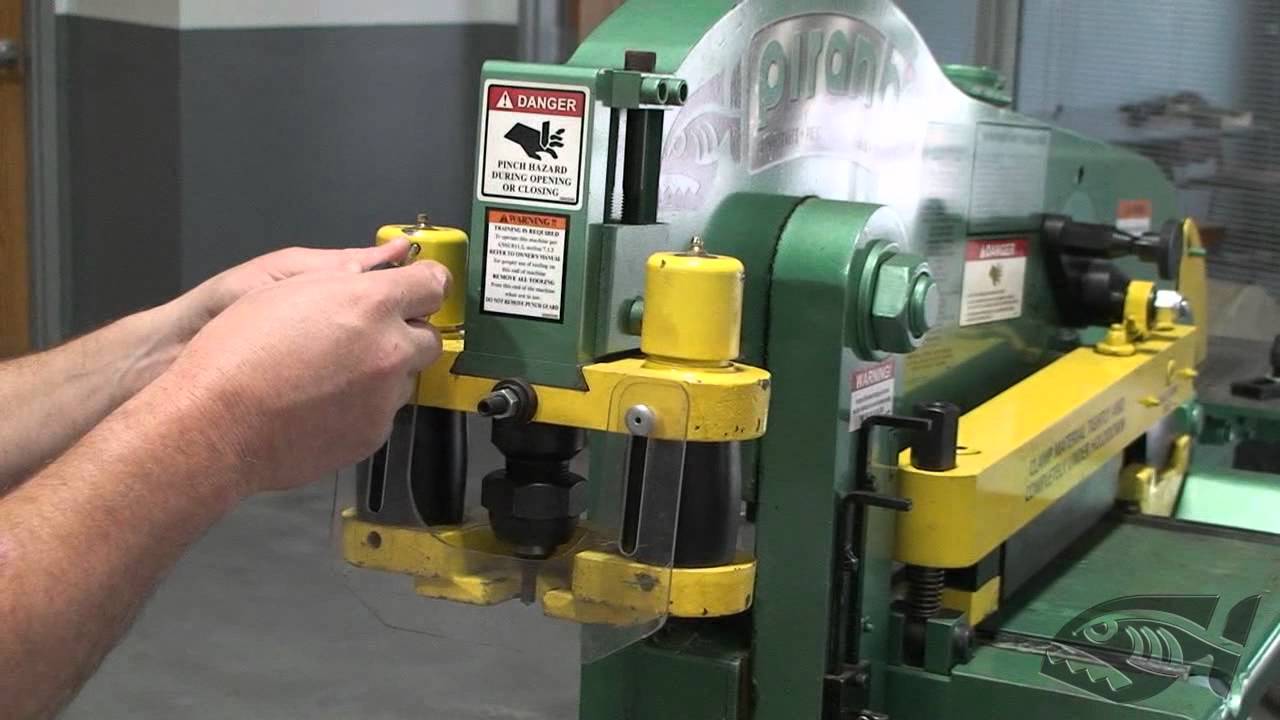 Proper adjustment of Punch attachment/ Stripper attachment on Piranha Ironworker