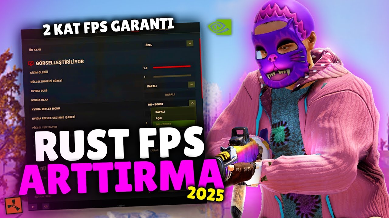 “RUST FPS’İ 2 KAT ARTIRAN GİZLİ AYAR! (Kimse Bilmiyor)” / Rust Fps Arttırma 2025
