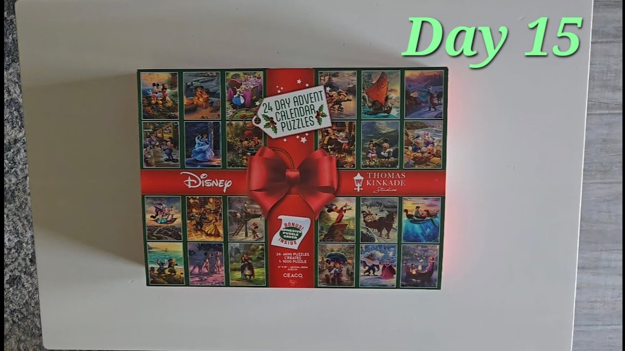 Disney - Thomas Kinkade Advent Calendar Puzzle - Day 15