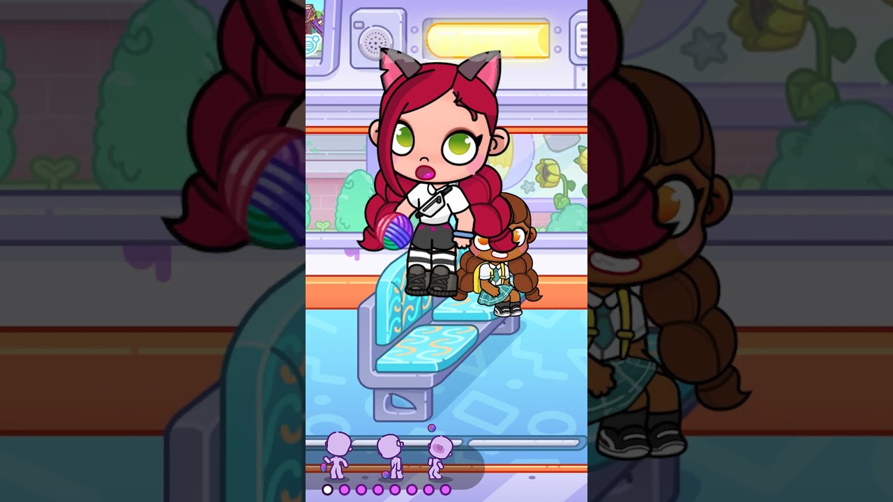 Check this secret on the school bus in Avatar World #avatarworld