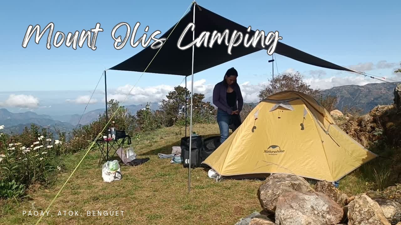 Motocamping Philippines / Mount Olis, Atok, Benguet 