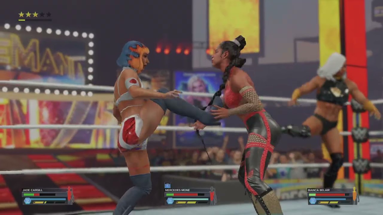 Mercedes Mone vs. Bianca Bel Air vs. Jade cargill