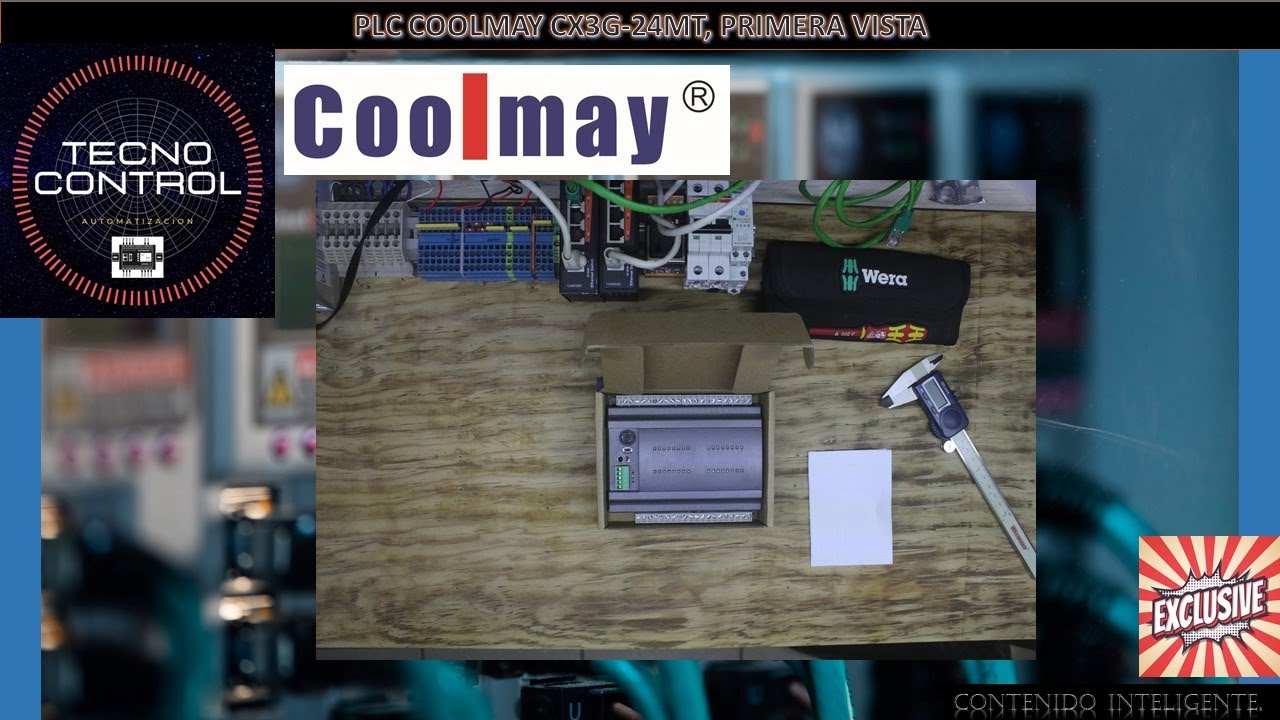 01-PLC COOLMAY CX3G-24MT, PRIMERA VISTA