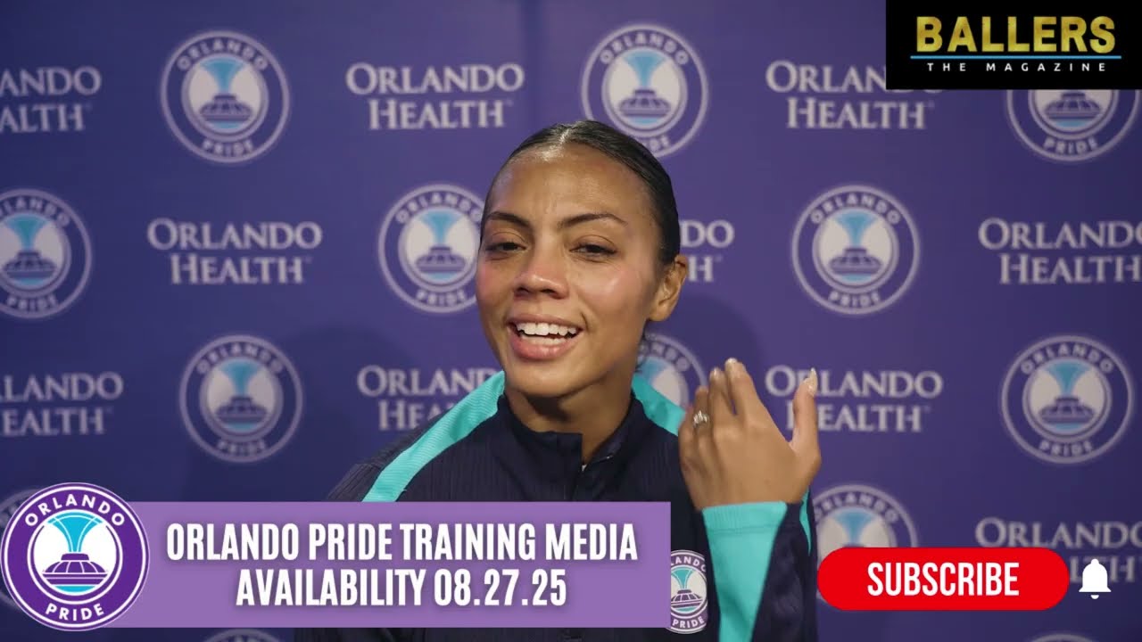Ally Watt: Orlando Pride | Training Session | Media Availability 08.27.25