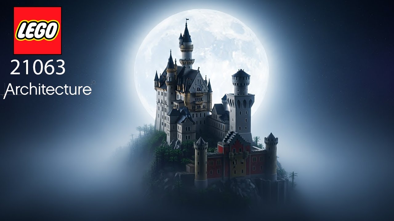 LEGO Neuschwanstein Castle Speed Build