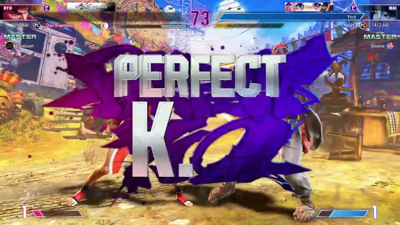 Street Fighter 6 - Mai Vs Ryu