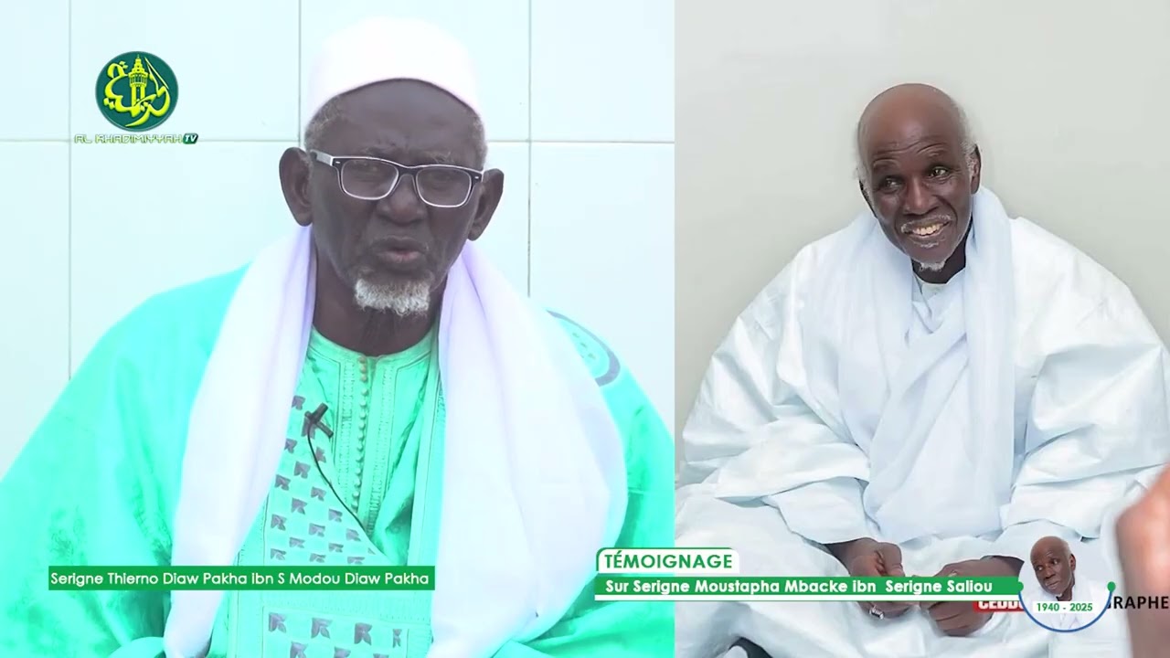 Un témoignage sincère de Serigne Thierno Diaw Pakha sur Serigne Moustapha Mbacké Saliou