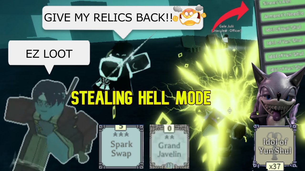 The Hell Mode Chest Stealing Demon / How To Steal Relics | Deepwoken