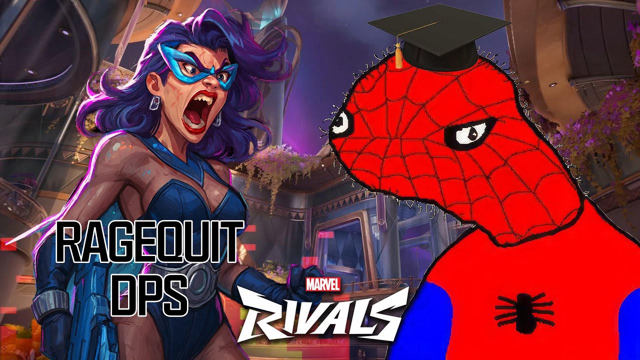 Ragebait Spider-Man заставляет игрока DPS бросить и покинуть игру прямо посреди игры!