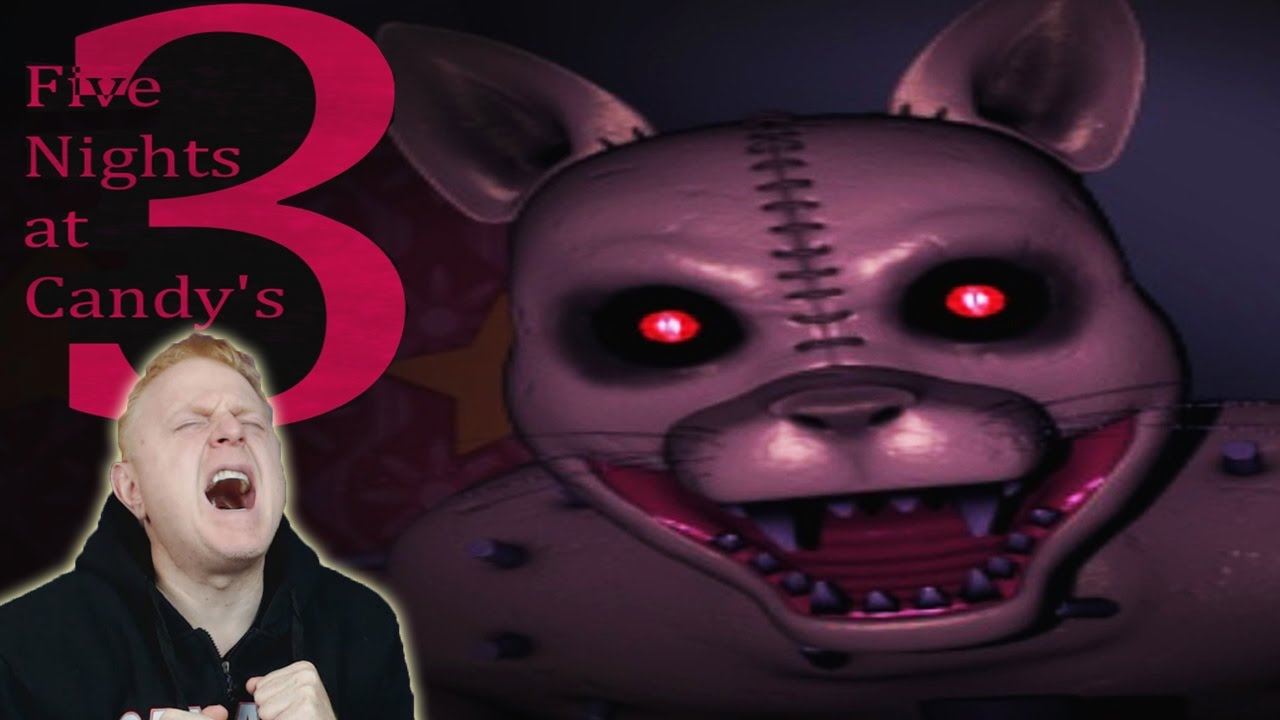 FIVE NIGHTS AT CANDY'S 3 ( FULL VERSION ) - NIGHT 3 | THE CAT COMES OUT TO PLAY | FNAC 3
