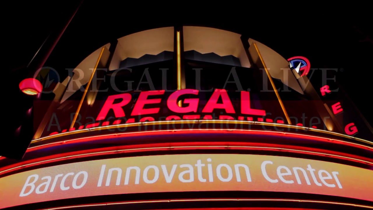 Introducing Regal L.A. LIVE: A Barco Innovation Center