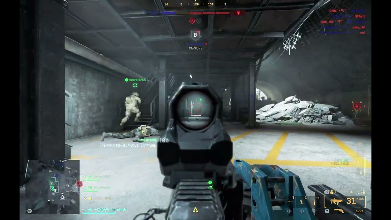 Battlefield 6 - Gameplay Percée sur Contamination - PC FR