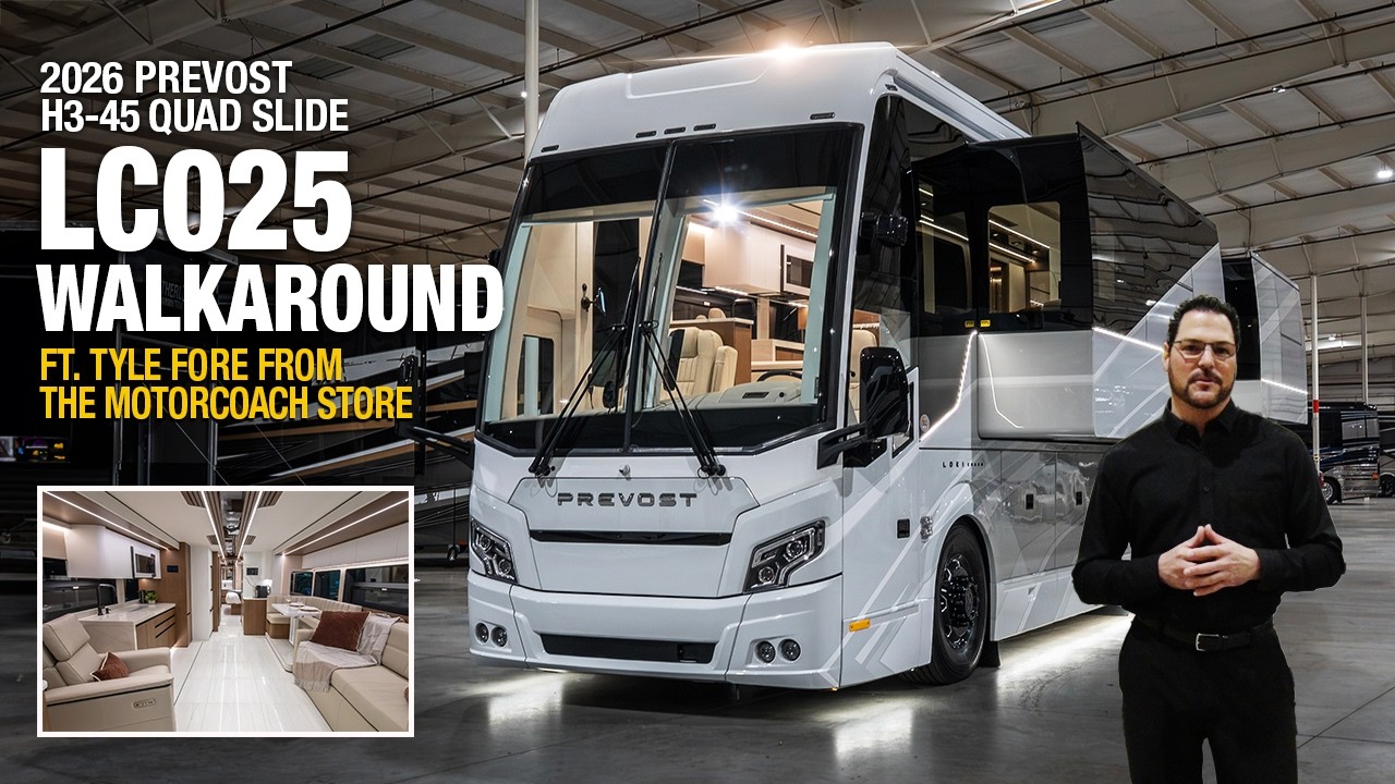 Tour the 2026 LOKI Coach LC025 Prevost Motorcoach