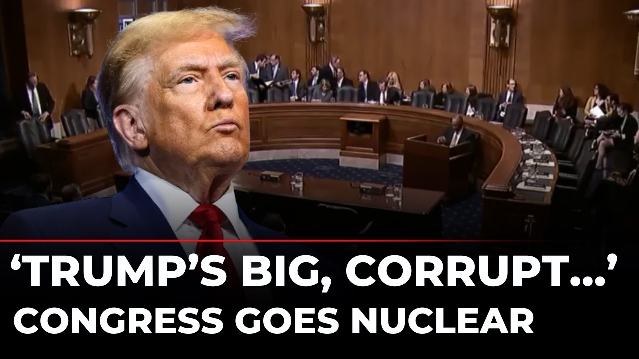 US Congress LIVE: Sen. Whitehouse Erupts Over Donald Trump Donors in Explosive Hearing |US News LIVE