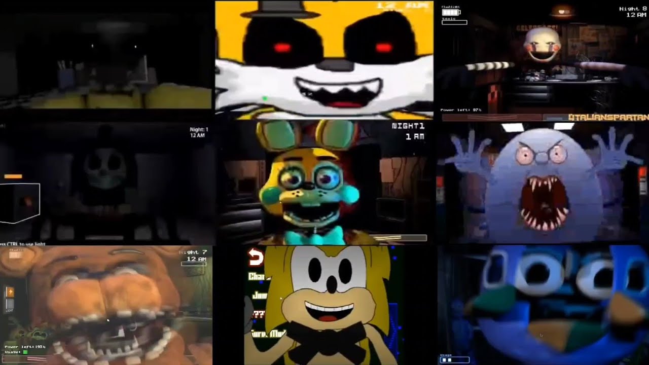 FNaF & Fan Games - Sparta HSM Remix Nineparison