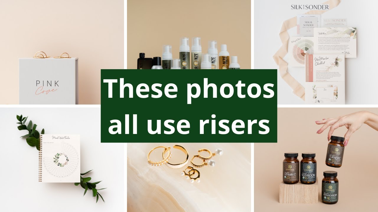 What are Risers in Product Photography