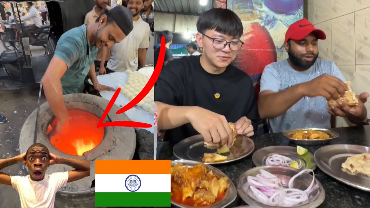 នំដុតក្ដៅៗពិតៗ 🤣 អាហារពេលល្ងាចរួមមិត្ត Nagpur India 🇮🇳