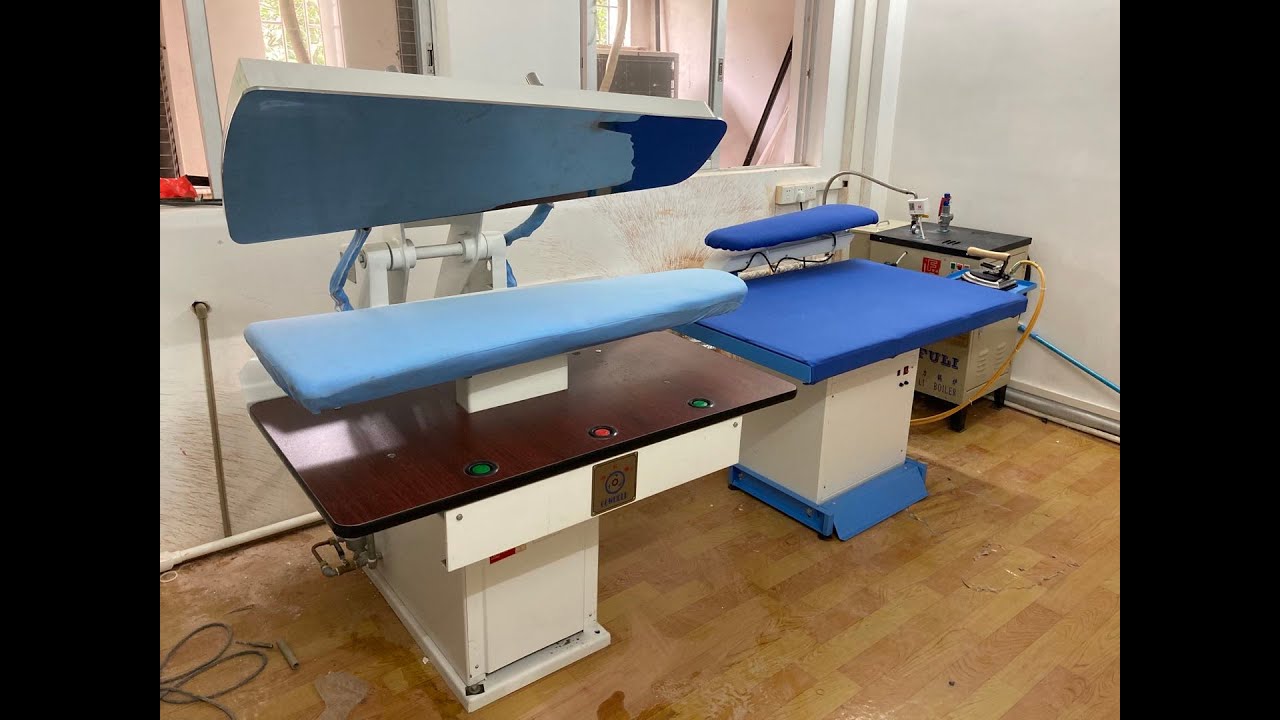 Steam ironing press-how to use steam press