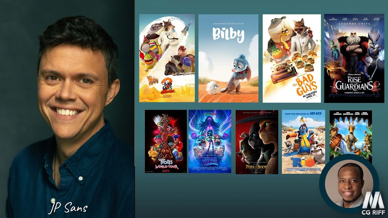 CG RIFF - Animation Podcast - Episode #17 with JP Sans