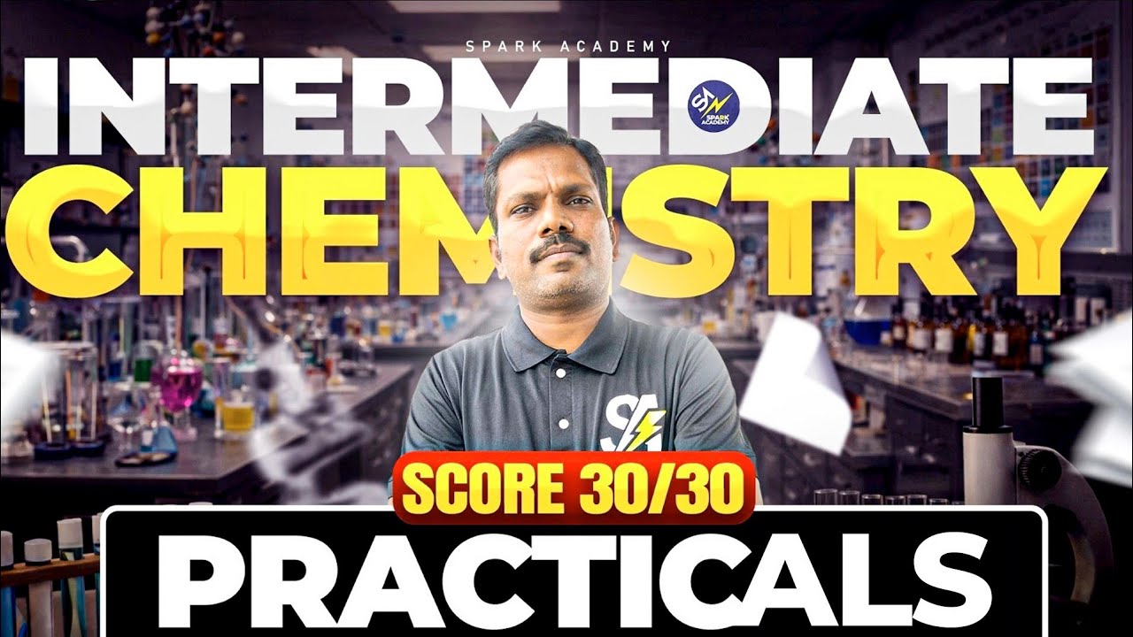 AP and TG IPE Inter 2nd Year Chemistry Practicals | Score 30/30 | Practical Exam Strategy | IPE 2026