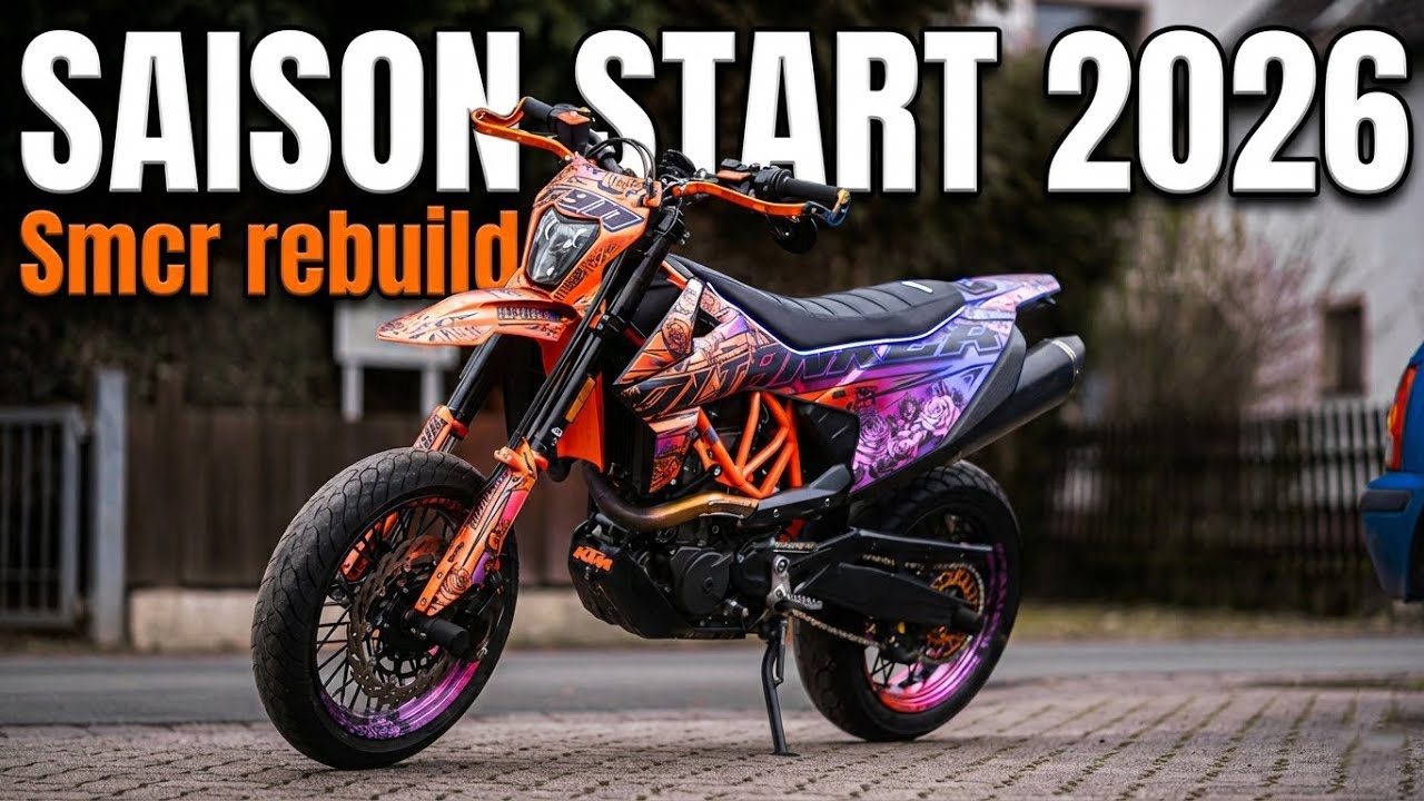 Saison Start 2026 | SMCR rebuild | Motovlog