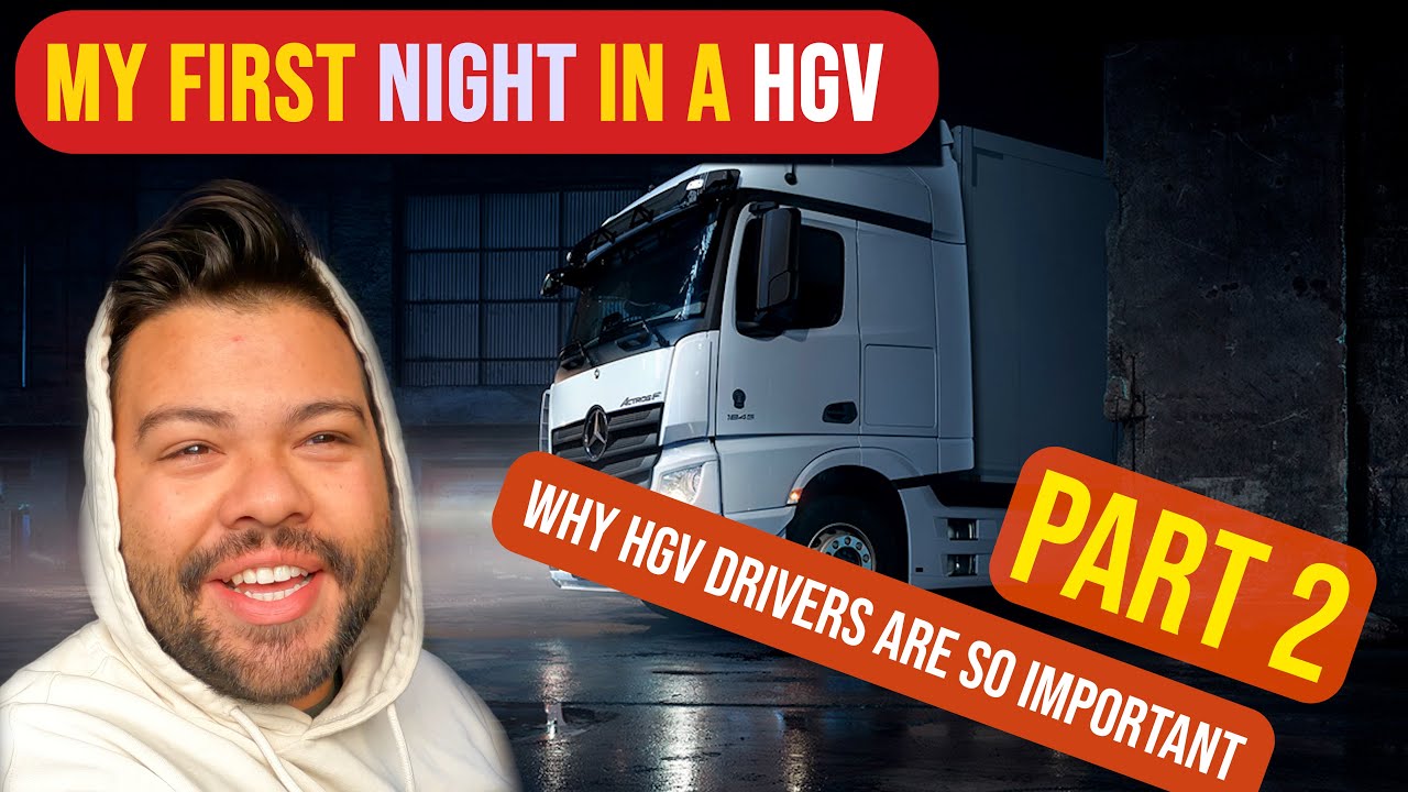 MY FIRST NIGHT SLEEPING IN A HGV PART 2  #vlog EP 15  #hgv  #4k  #poverty #TRUCKERKEV