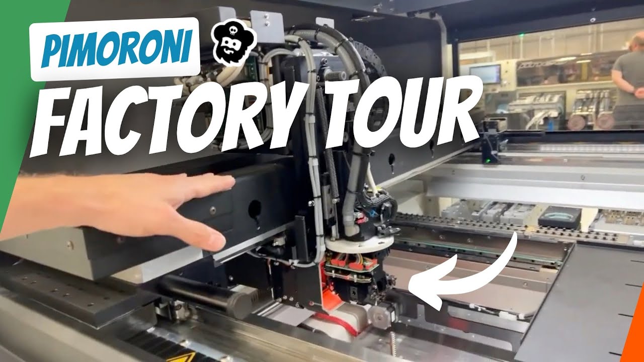 Pimoroni Factory Tour (on the Pico W Launch Day)