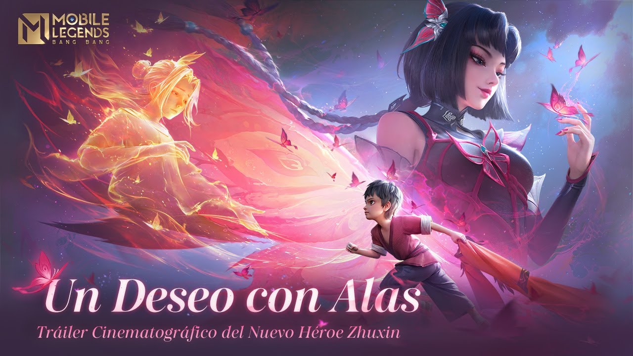 Un Deseo con Alas| Tráiler Cinematográfico del Nuevo Héroe Zhuxin | Mobile Legends: Bang Bang