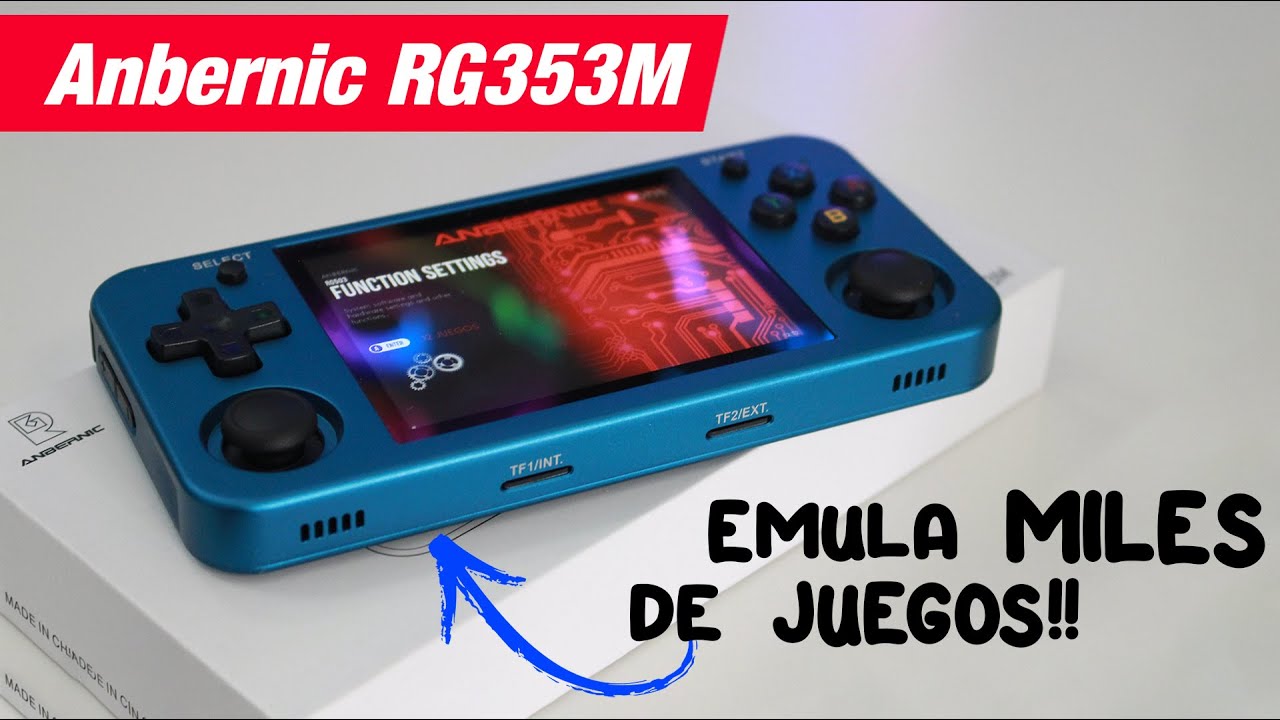 MILES de JUEGOS en la palma de tu mano!! Review Anbernic RG353M