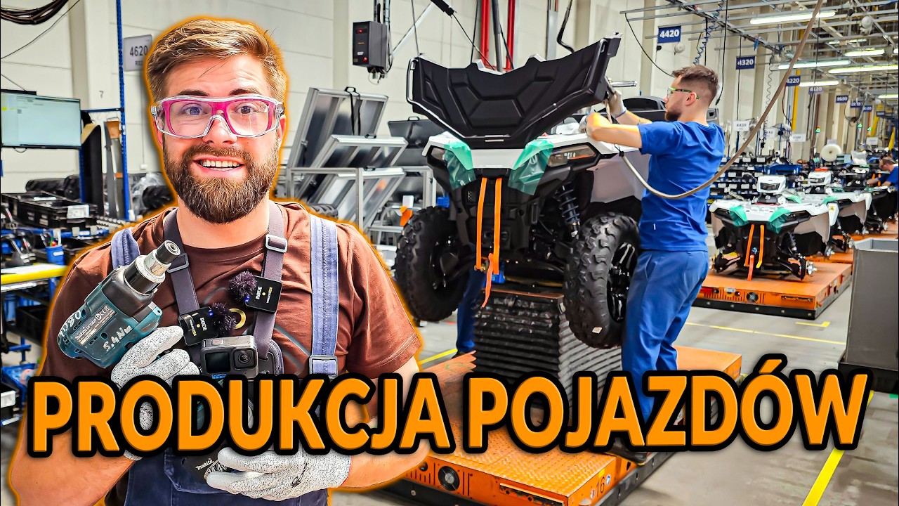 PRACA W FABRYCE POJAZDÓW TERENOWYCH. Jak wygląda praca na linii produkcyjnej? | DO ROBOTY