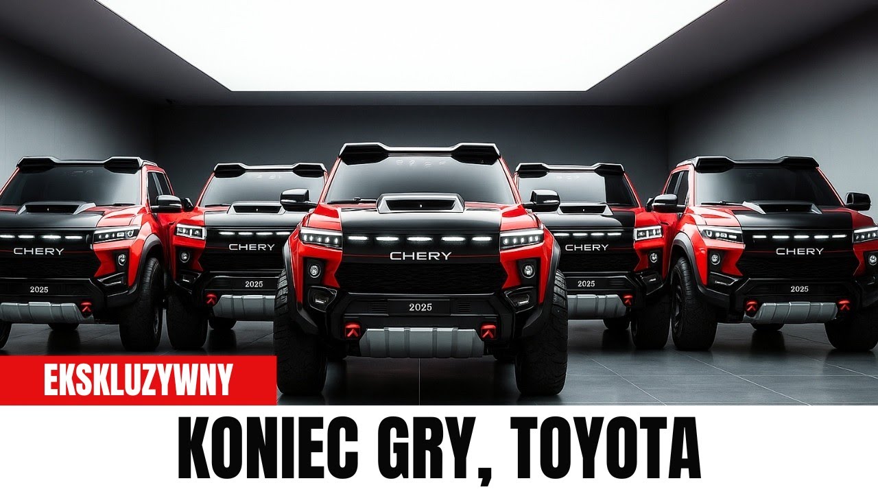 Szef Chery: Nowy hybrydowy pickup z dieslem zszokuje Forda Rangera, Hiluxa i BYD Shark!