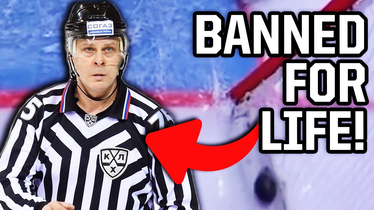 Hockey referee banned forever for refusing to review this goal | Things You Missed