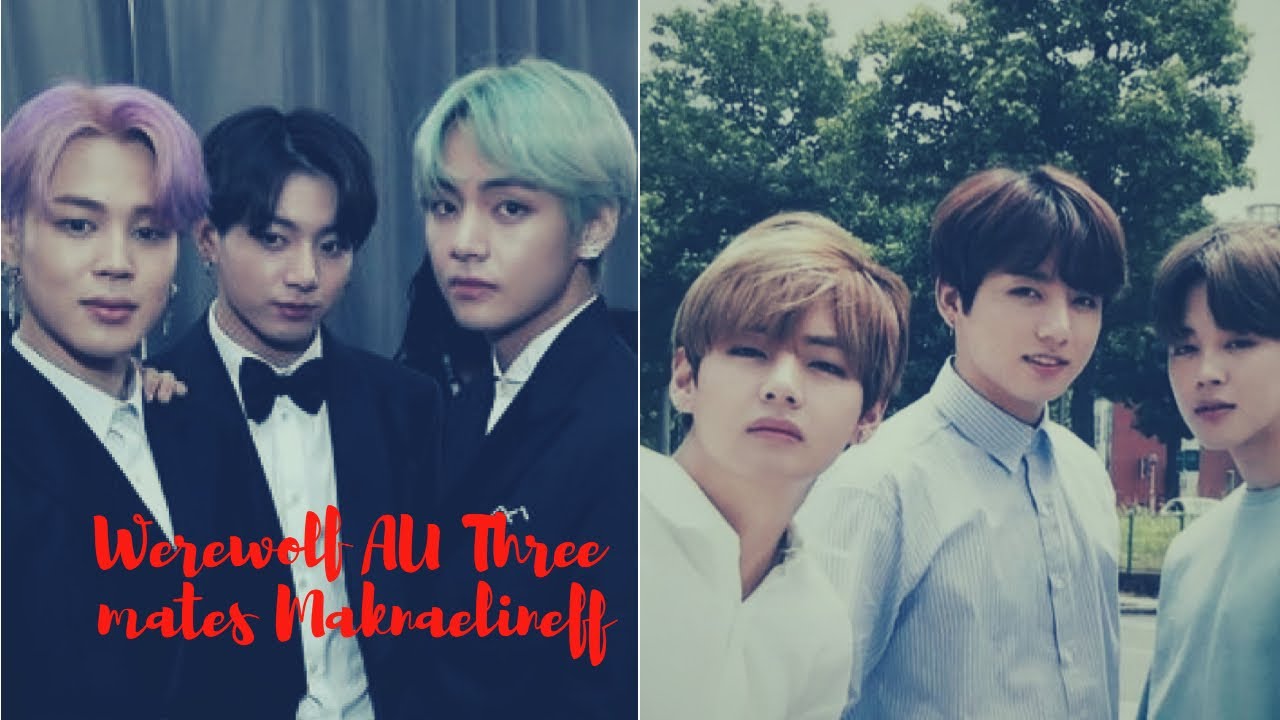 [Maknae line ff/ werewolf au] The queen and three mates oneshot