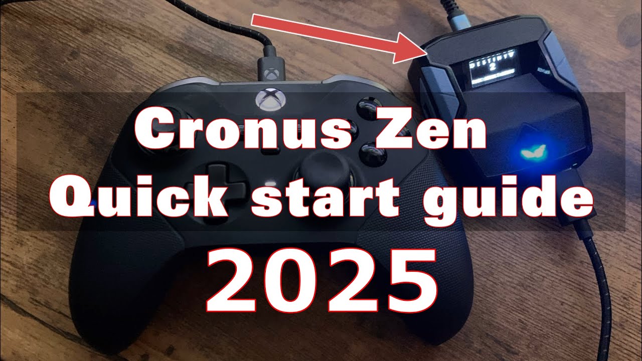 Краткое руководство пользователя Cronus Zen - 2025. Скрипты, MacBook и прошивка!