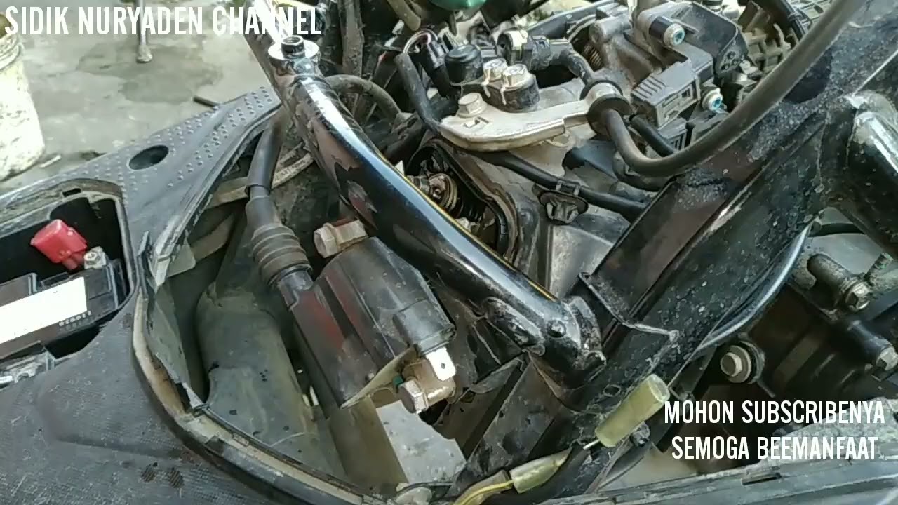 Cara Menghilangkan Bunyi Suara Ngelitik Kasar Di Head/Depan Mesin Honda Beat FI, ESP,STREET,INJEKSI.