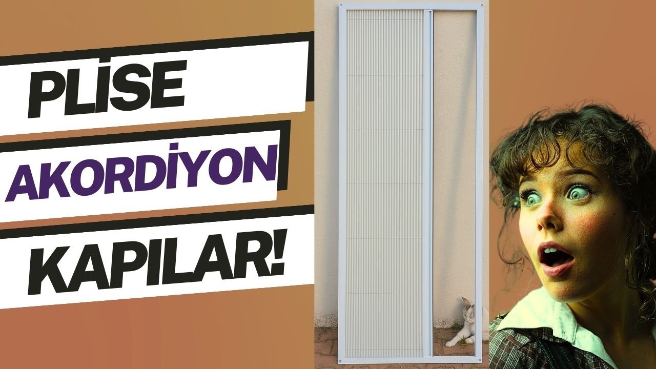 Dar Alanlara En Şık Çözüm: Plise Akordiyon Kapı (Ölçü & Montaj Rehberi)