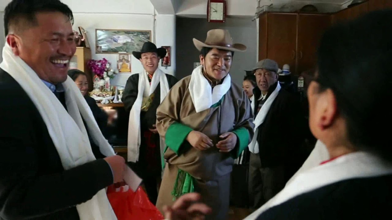 Tibetan weeding in Ghoom Darjeeling