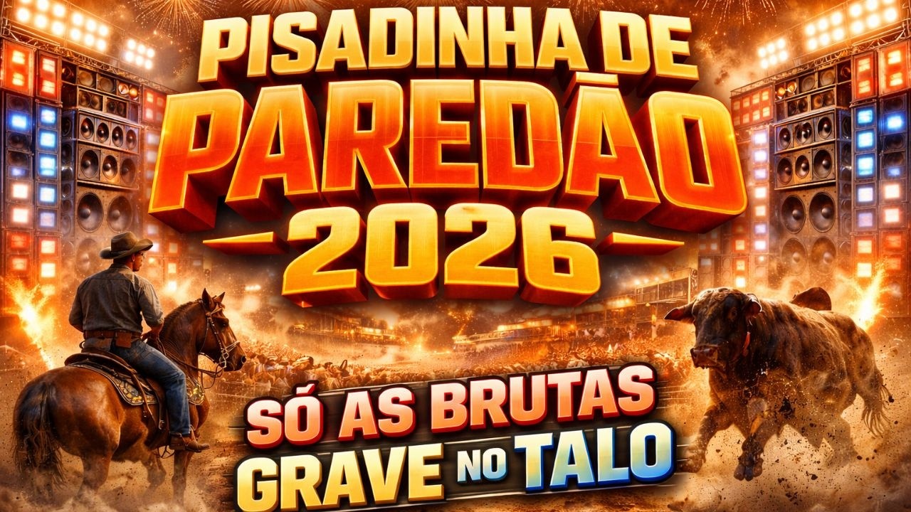 🔥 PISADINHA DE PAREDÃO 2026 | SÓ AS BRUTAS DA VAQUEJADA GRAVE NO TALO 🔥
