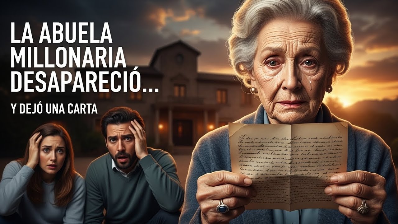 La abuela millonaria desapareció… y dejó una carta que cambió para siempre a sus nietos
