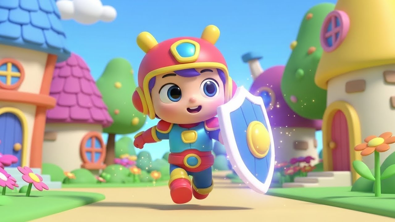 El pequeño héroe de Fortnite dejó caer su mochila 🎒 | Canción Infantil Divertida | Rimas para Niños