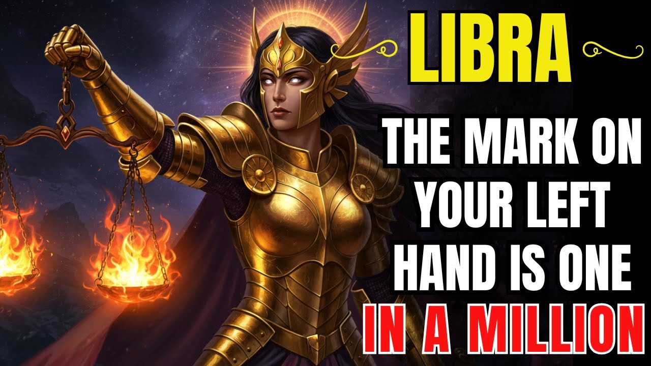 ♎🌌 LIBRA – ONLY 1 IN A MILLION HAVE THIS DIVINE MARK ON THEIR LEFT HAND ⏳✨