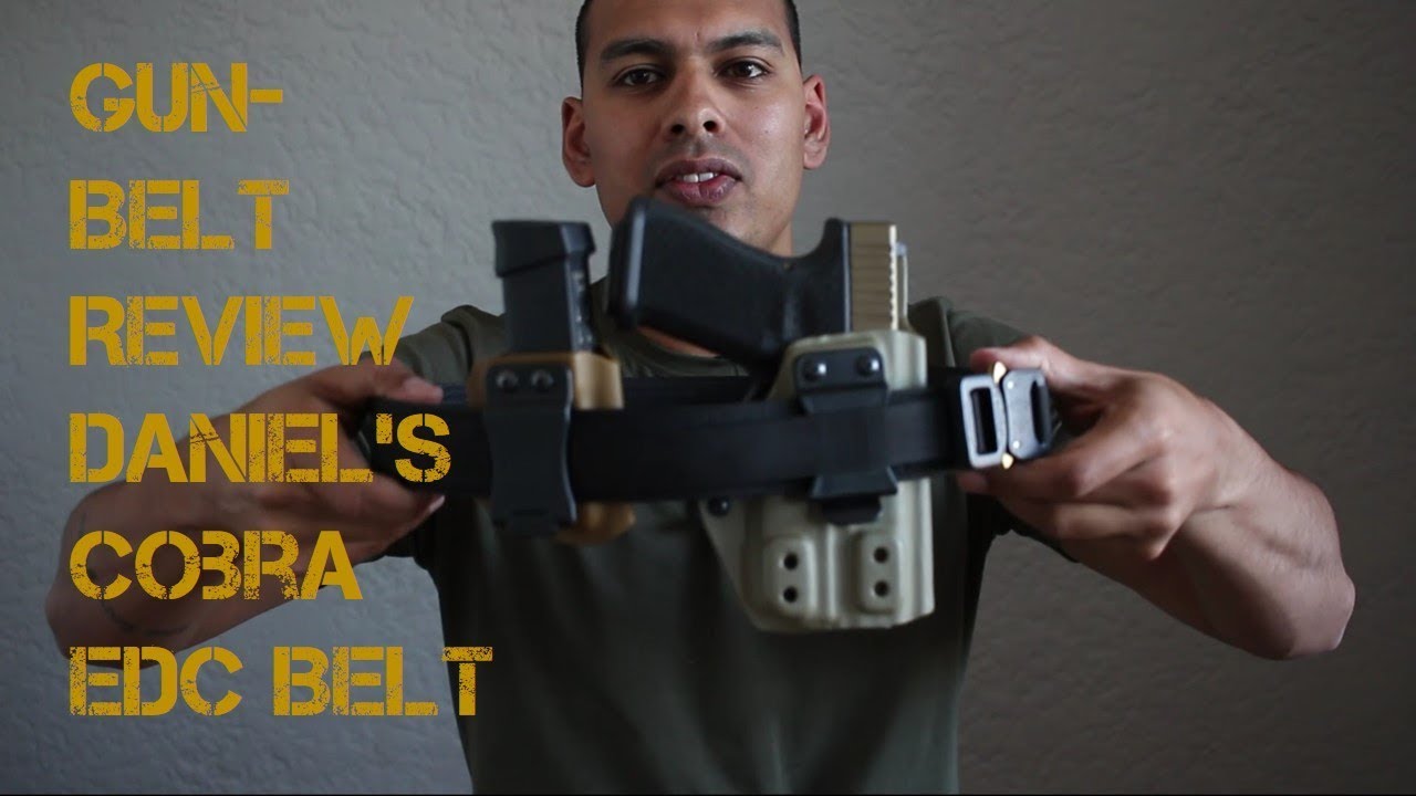 EDC Gun Belt Review | Daniel's Cobra EDC Gun Belt