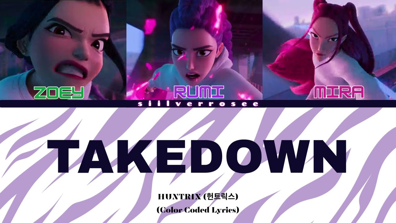 HUNTRIX (헌트릭스) (Color Coded Lyrics) - TAKEDOWN
