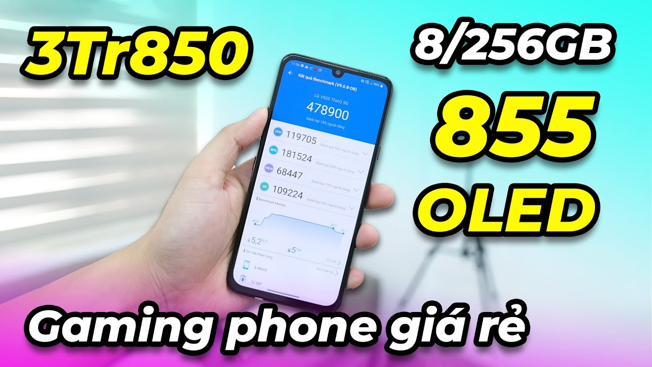 Đánh giá LG V50S: Gaming Phone giá rẻ, chưa tới 4 triệu có Snap 855, màn OLED, dung lượng khủng...