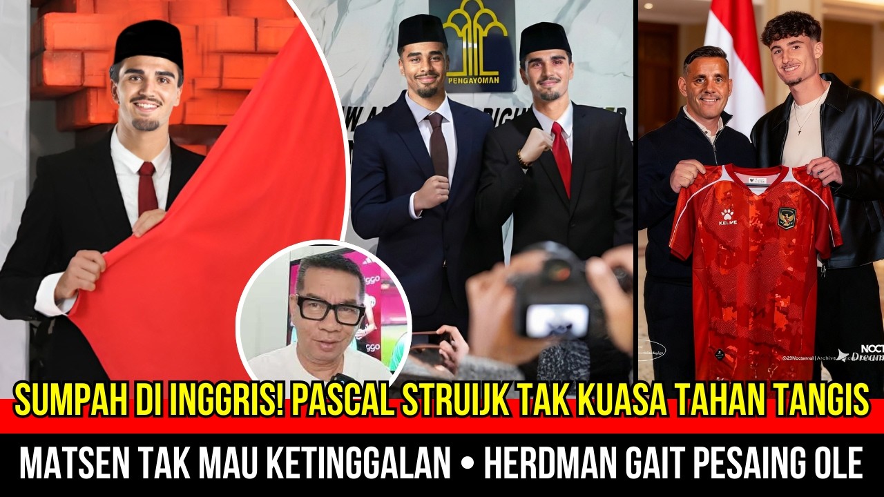 🔴INFO A1! Bung Ropan Bocorkan PSSI Diam2 Sumpah 2 Pemain di Belanda~Herdman Temukan Pegganti Ole